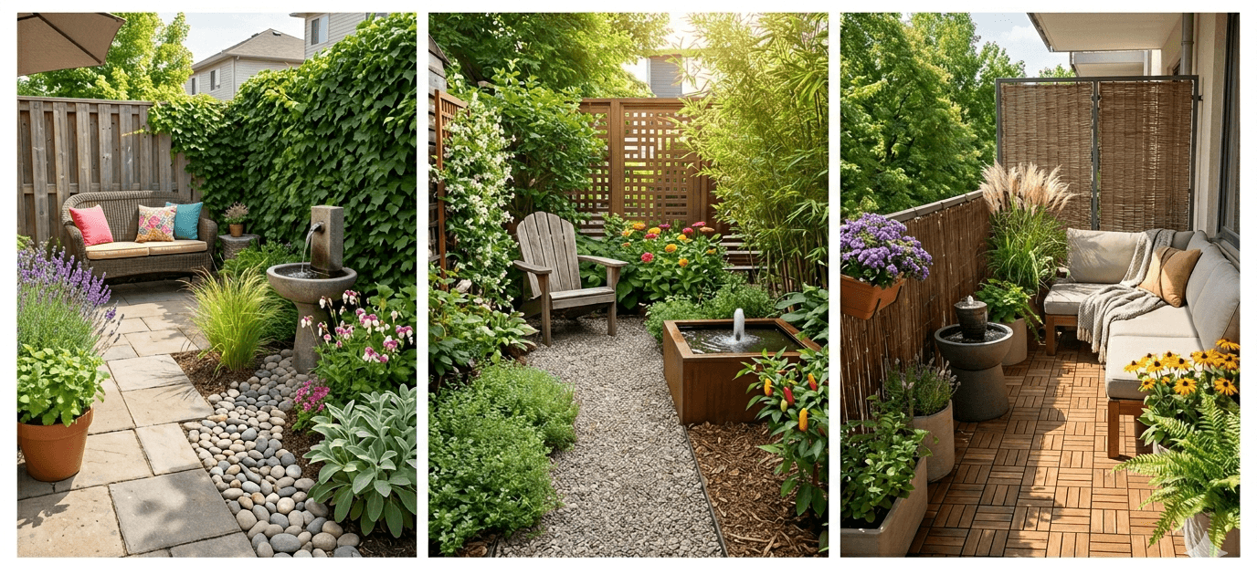 3 exemples de jardins sensoriels