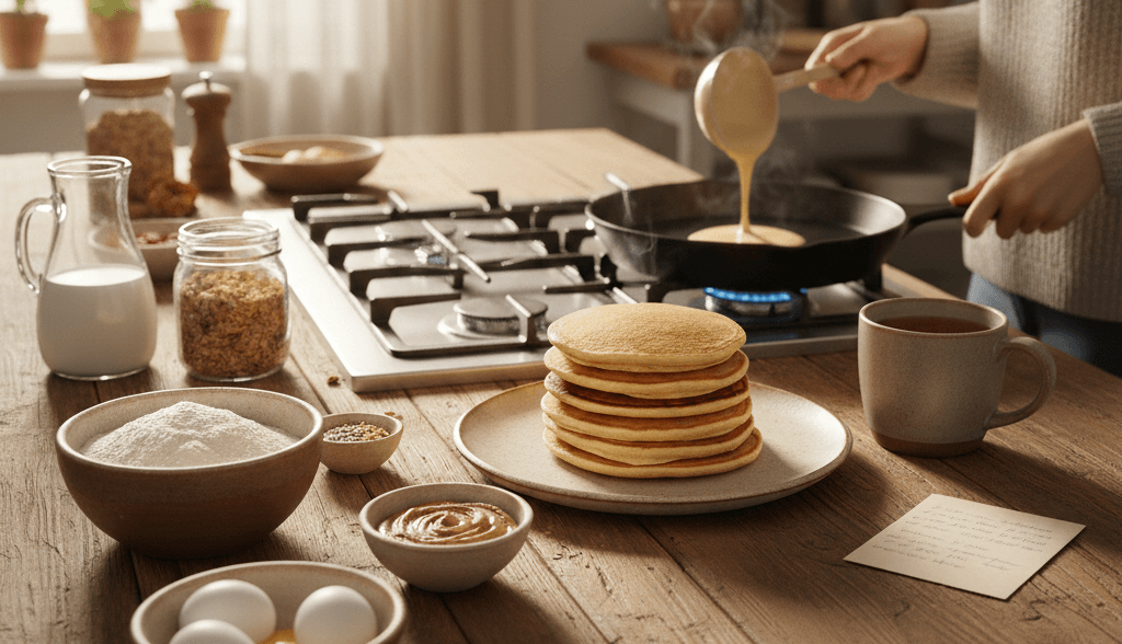 pancakes américains moelleux