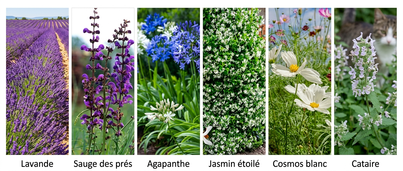 plantes colorées pour jardin sensoriel