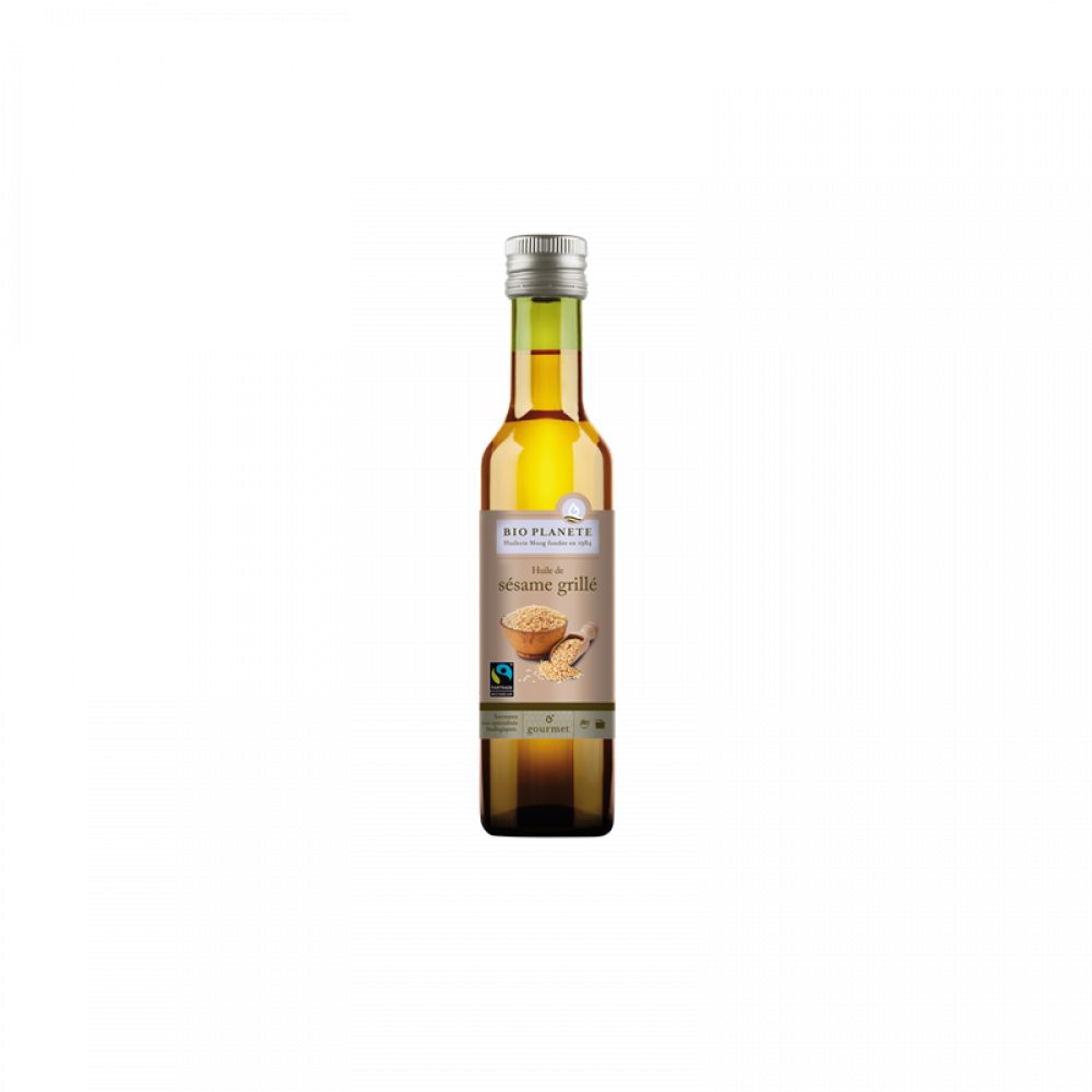 Huile de sésame grillé  BIO* 250ml