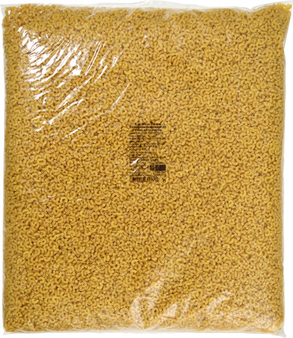 Pâtes coquillettes demi-complètes BIO*  sac 5kg