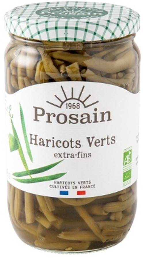 Haricots verts BIO* bocal 720ml