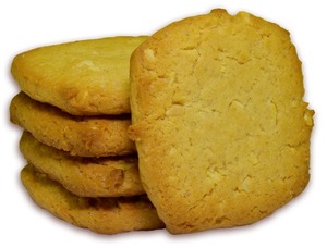 Biscuits carrés citron amandes BIO* normands .19,90€/kg