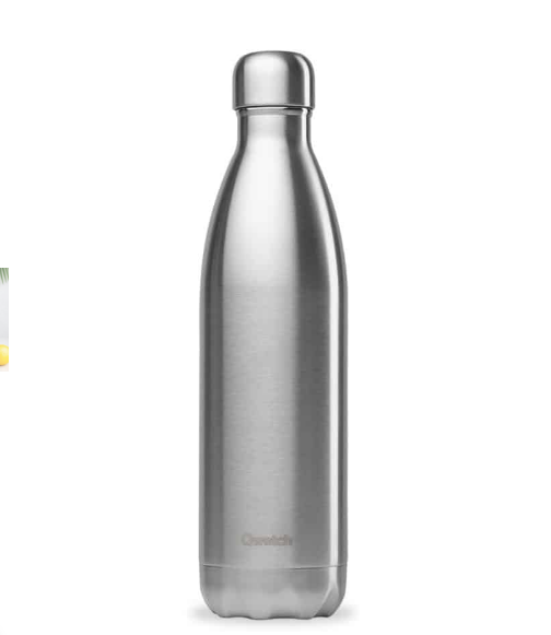 Gourde bouteille isotherme 750ml  inox brossé
