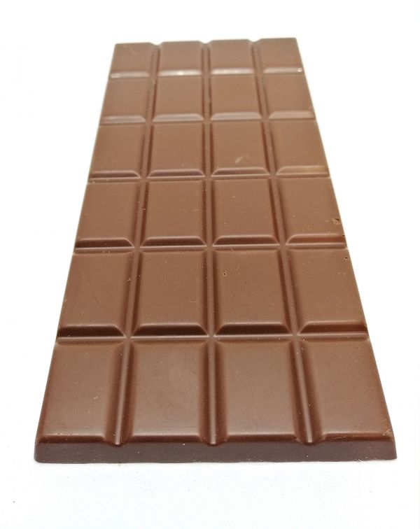 Tablette 100g chocolat lait BIO*. 49,50€/kg