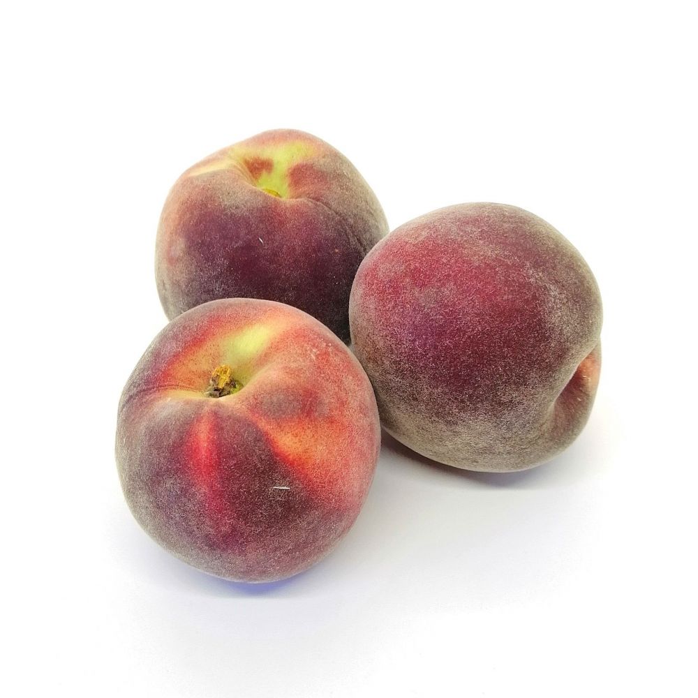 Pêches blanches BIO* France. 9,90€/kg