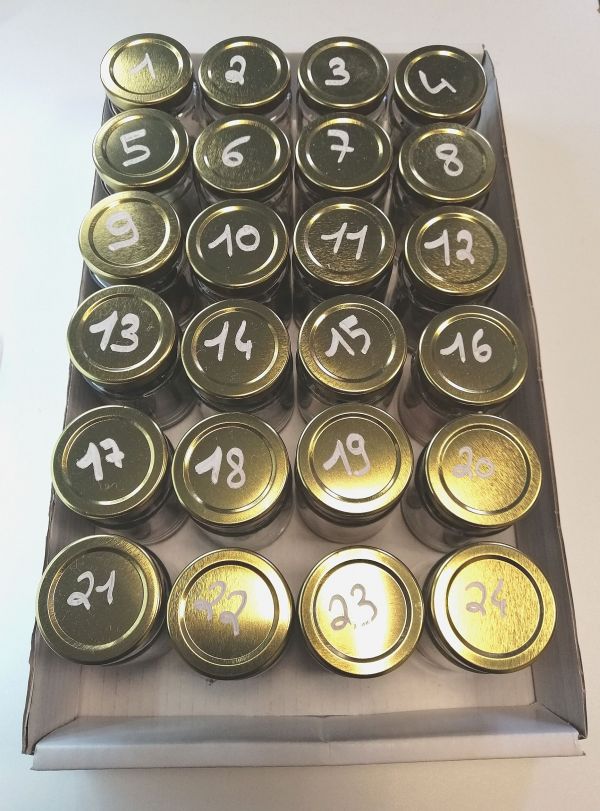 Calendrier de l'avent zéro déchet pour deux