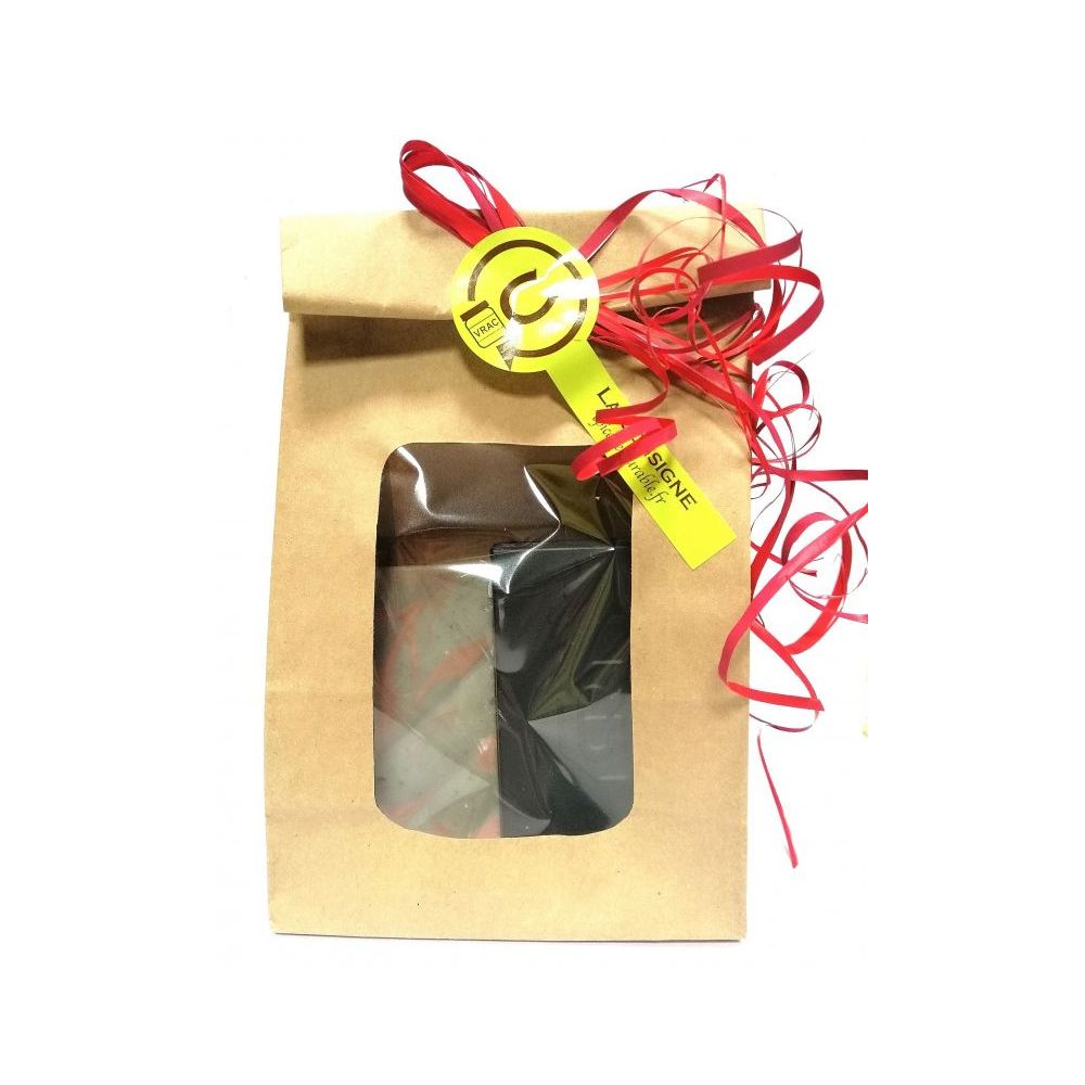 Coffret cadeau savon normand à l'argile de Chausey, pour tous types de peaux, et boite à savon