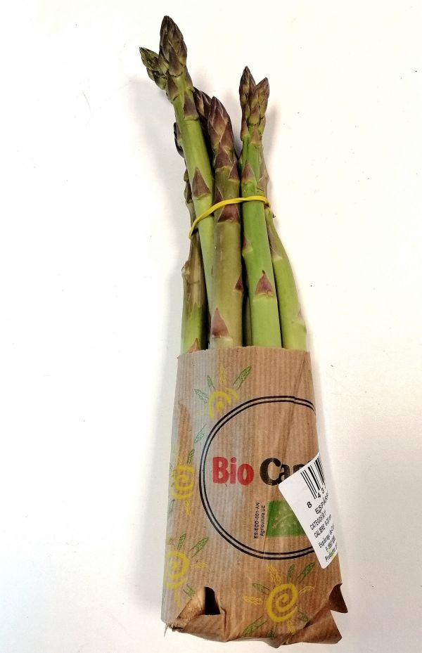 Asperges vertes BIO* Cotentin. (botte 500g)