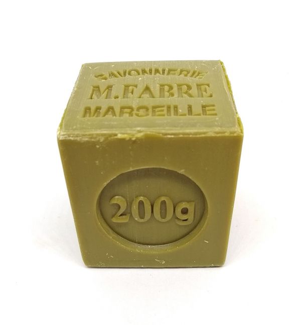 Savon de Marseille vert, à l'huile d'olive, 200g