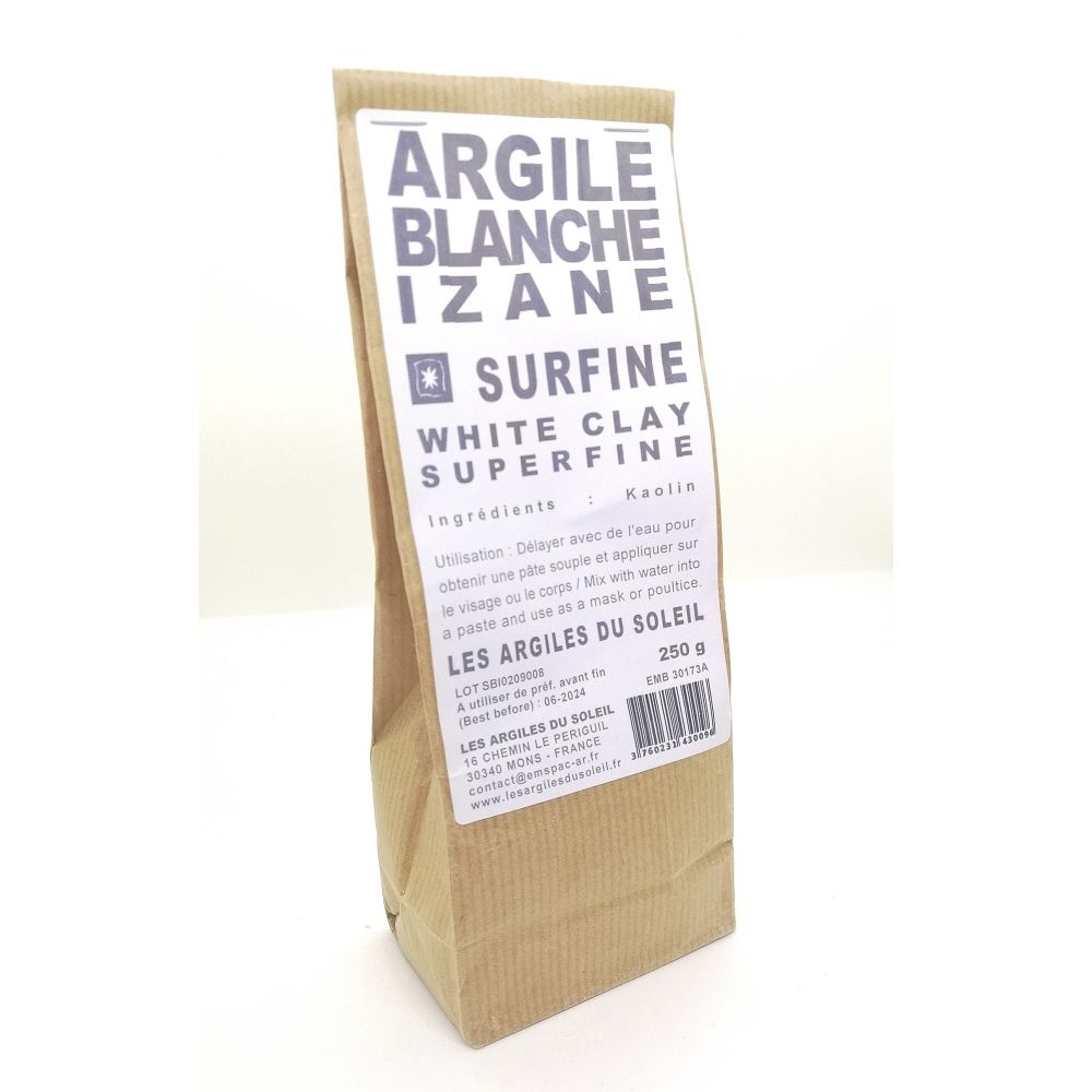 Argile blanche surfine 250g