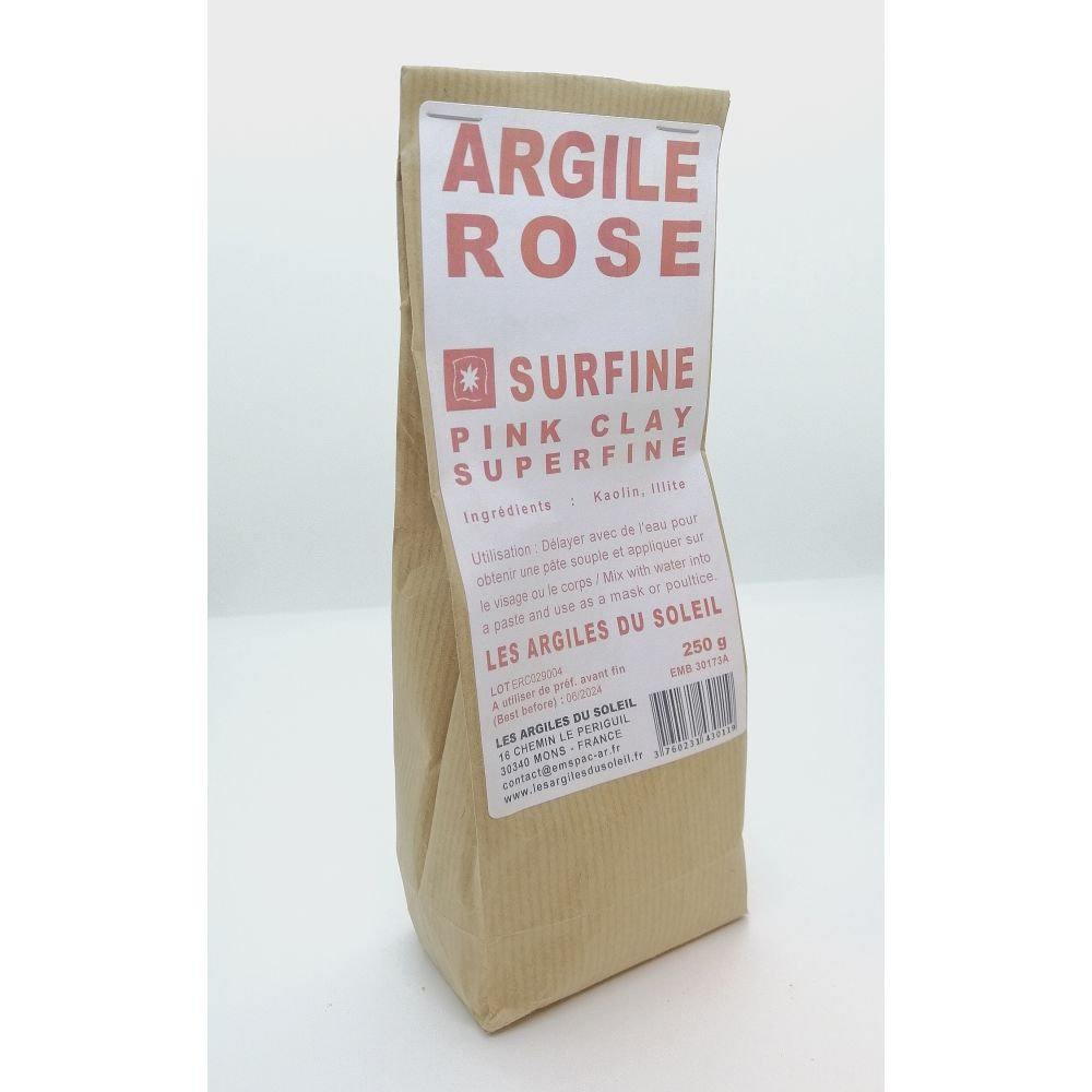 Argile rose surfine 250g