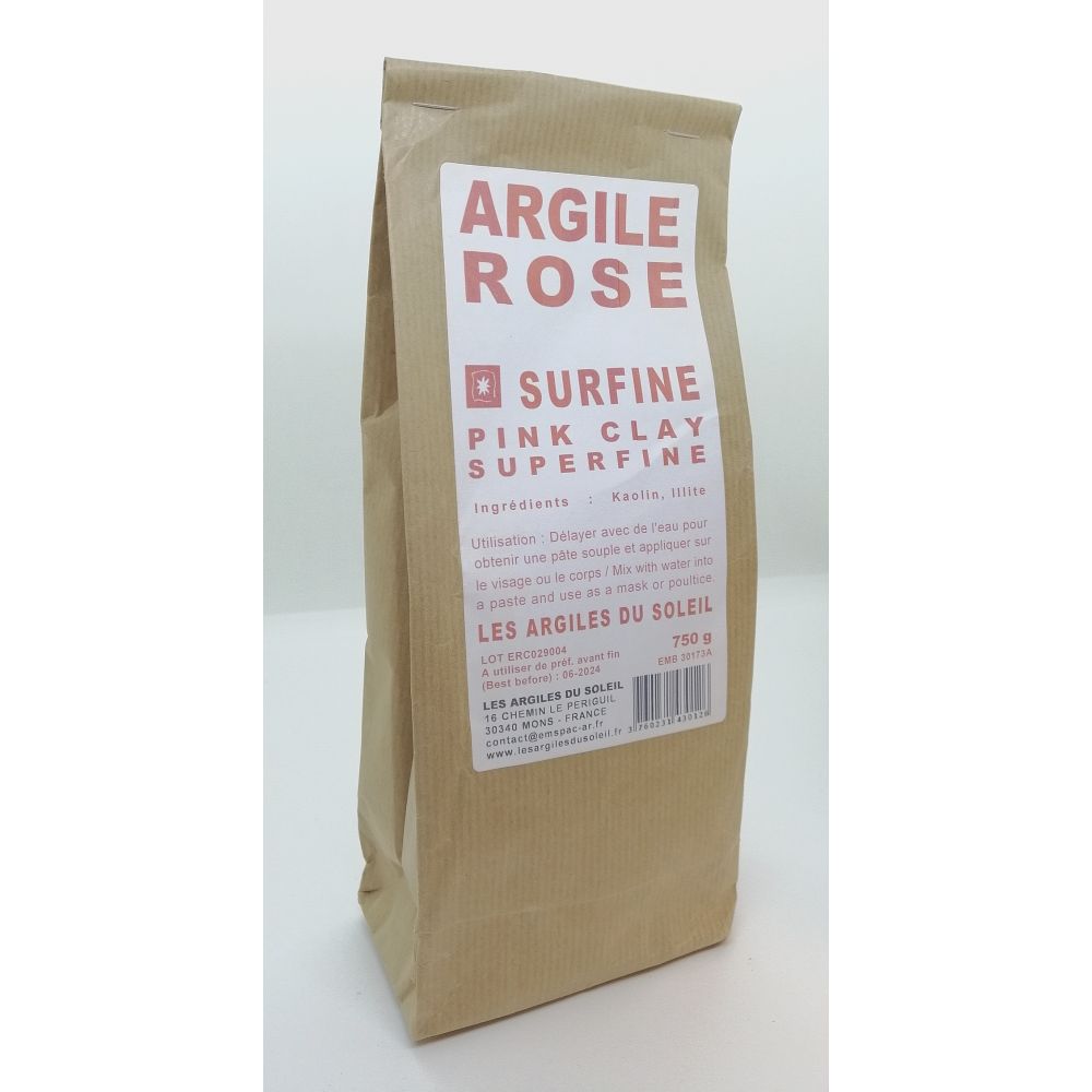 Argile rose surfine 750g
