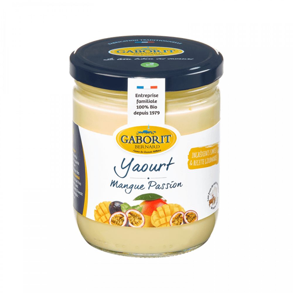 Yaourt brassé mangue passion BIO*400g
