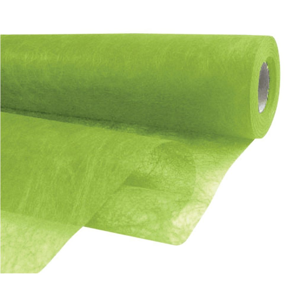 Tissu de couverture vert pour panier garni