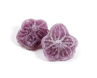 Bonbons violettes. 34,90€/kg