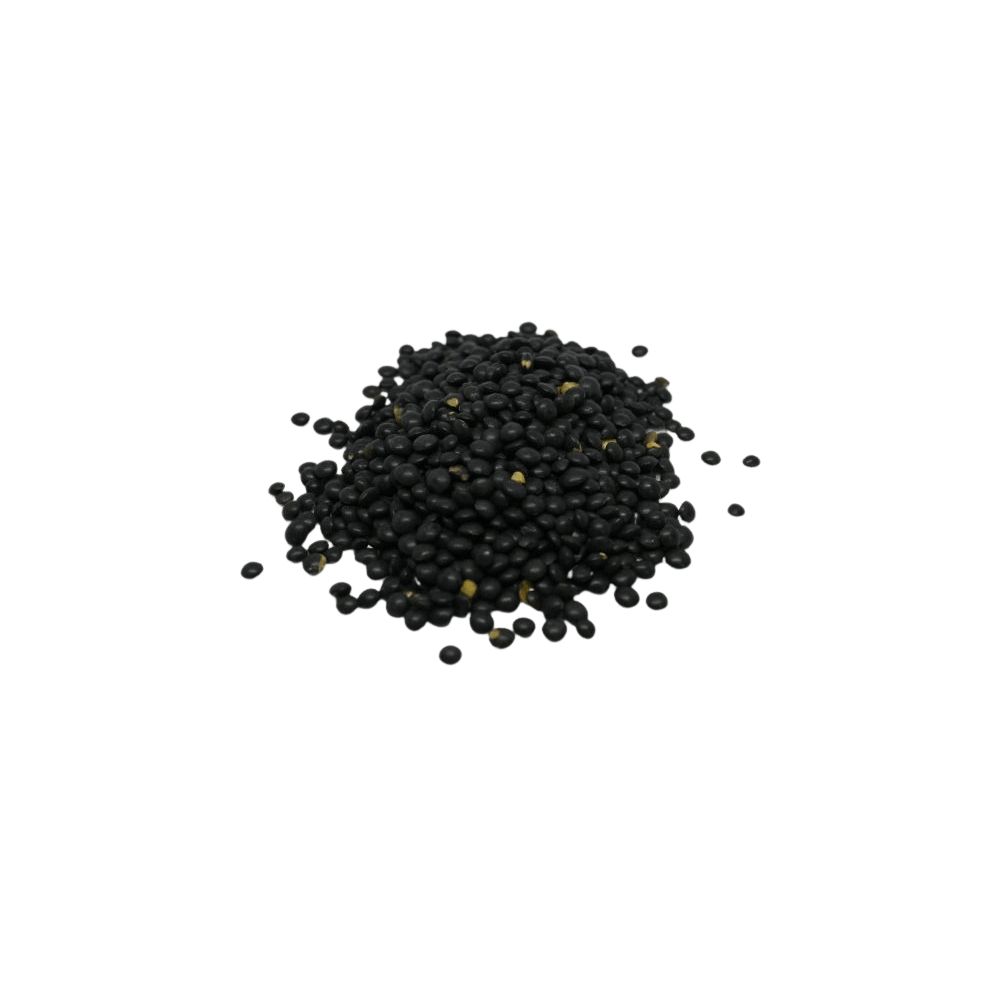 Lentilles noires béluga BIO* normandes. 7,90€/kg