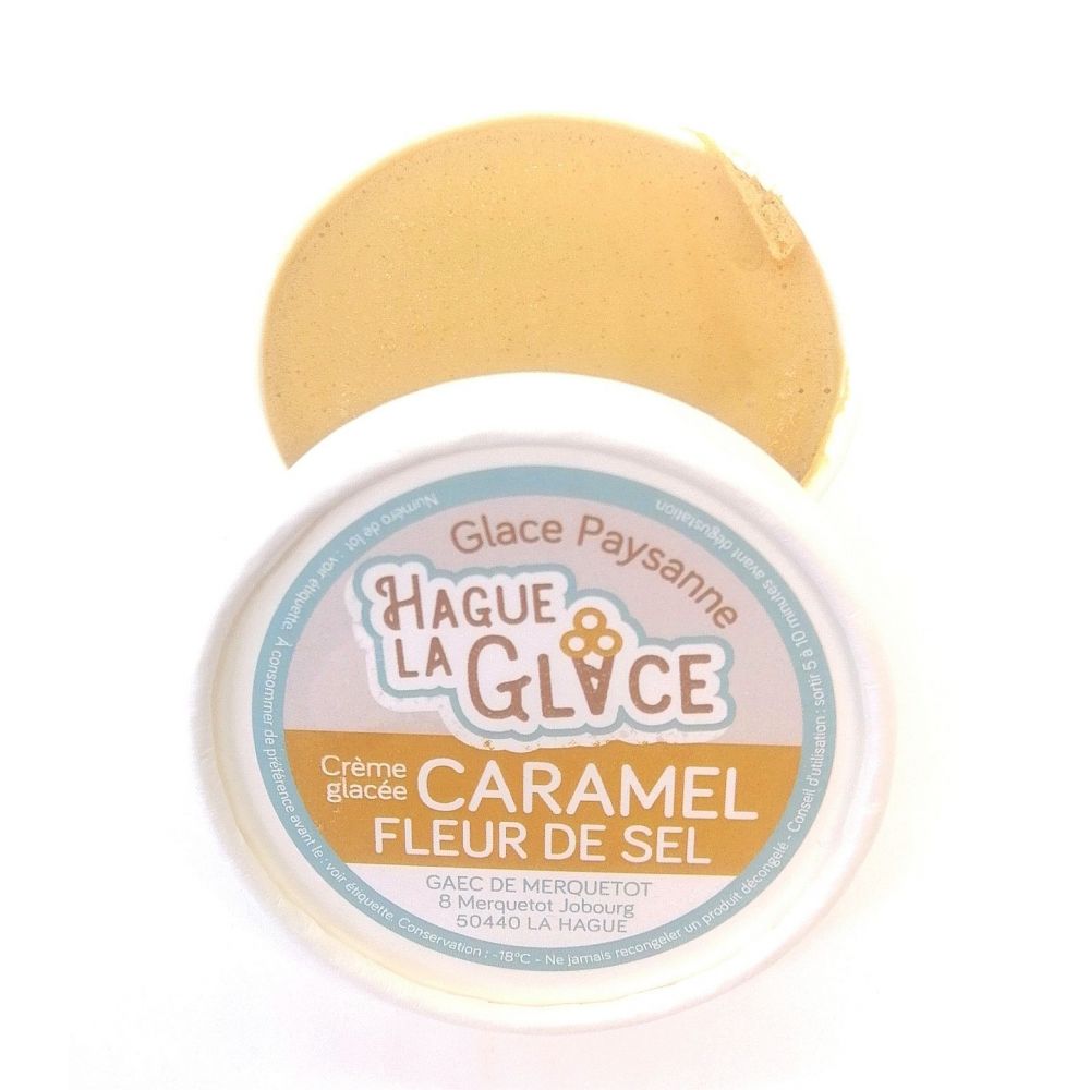 Glace caramel fleur de sel 120ml