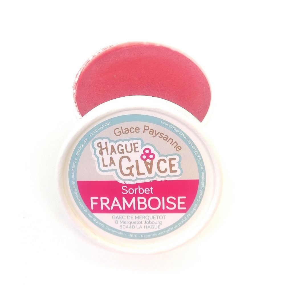Glace framboise 120ml