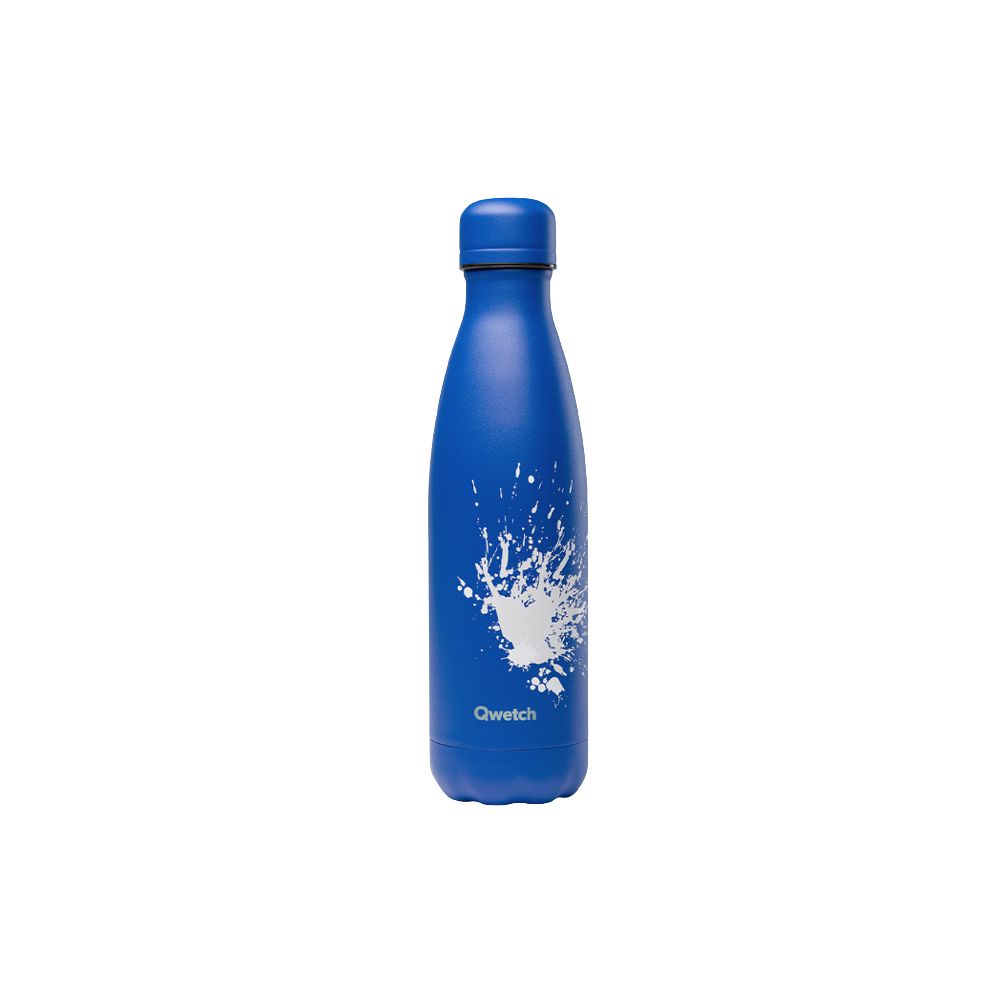 Gourde bouteille isotherme 500ml bleue spray