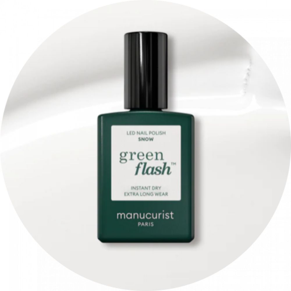 Vernis à ongles green flash 15ml snow