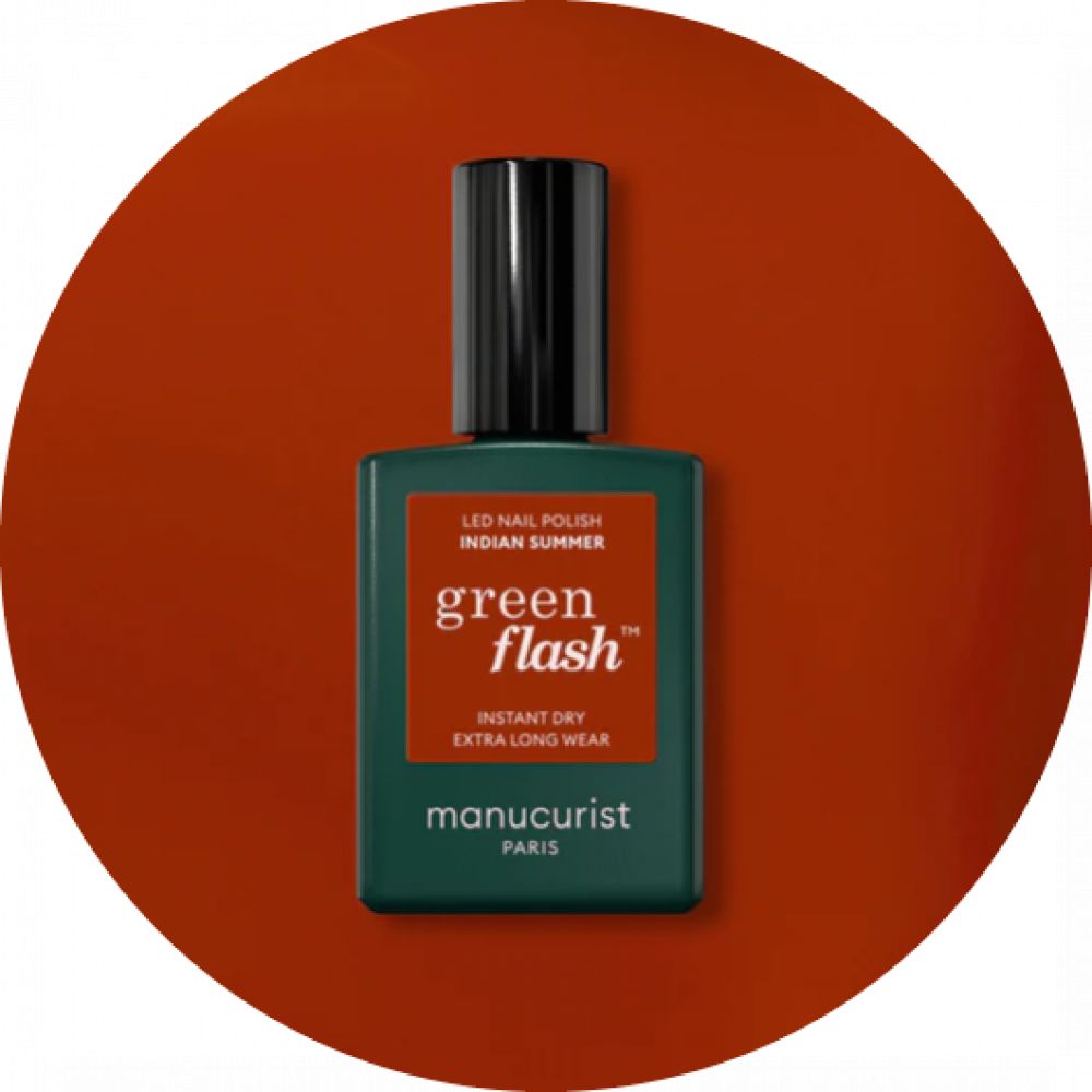 Vernis à ongles green flash 15ml indian summer