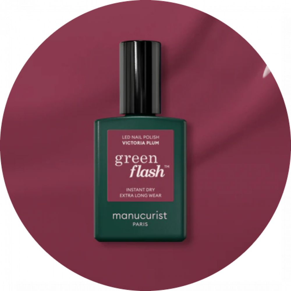 Vernis à ongles green flash 15ml victoria plum