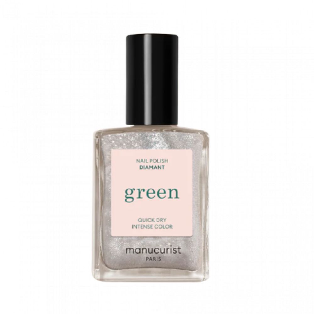 Vernis à ongles green 15ml diamant