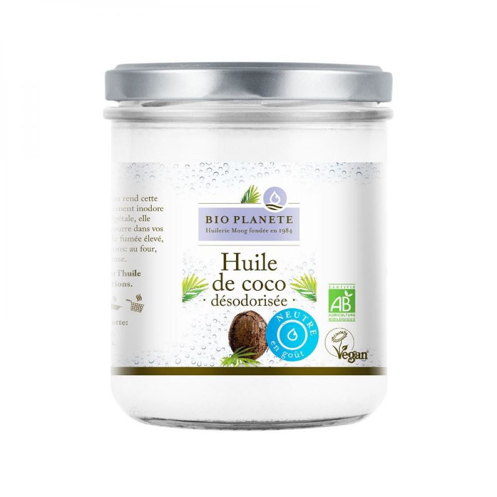 Huile coco désodorisée BIO* 400ml