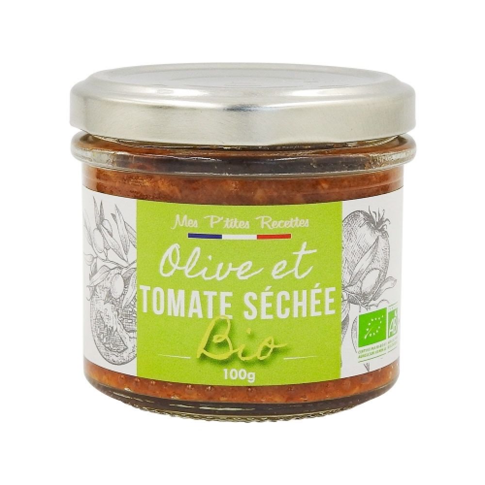 Tartinade olives tomates séchées BIO 100g