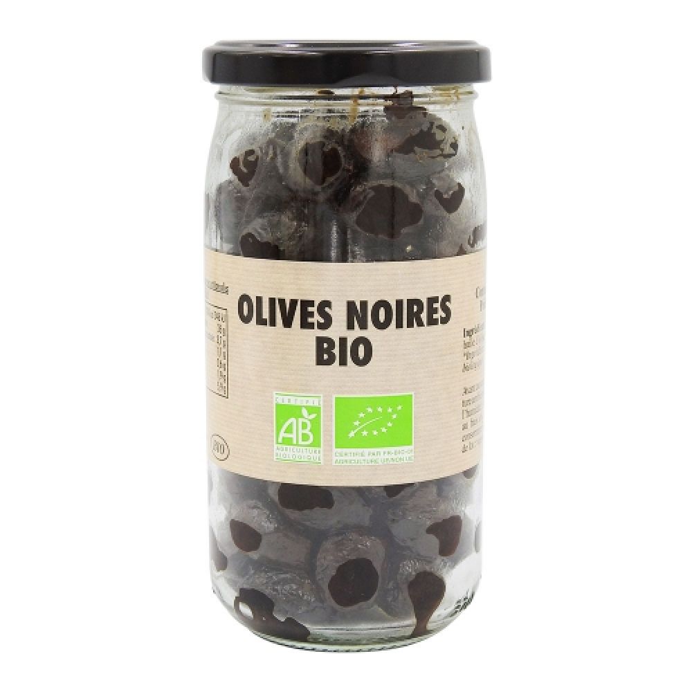 Olives noires BIO* 235g