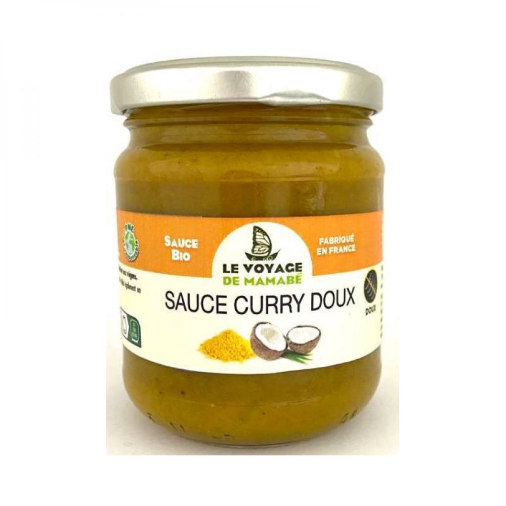 Sauce curry doux 190g BIO