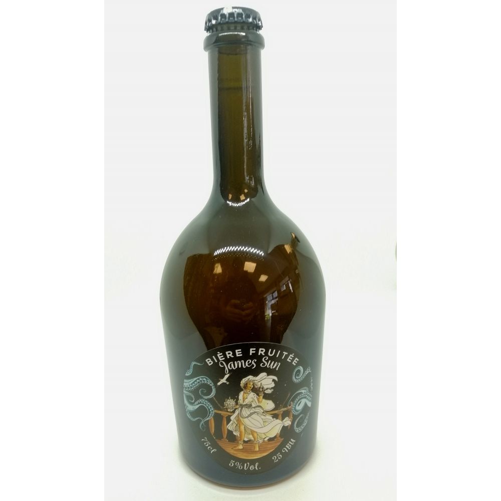 Bière Captain James 75cl sureau James Sun BIO* consignée