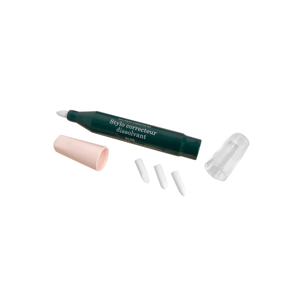 Stylo dissolvant vernis green flash