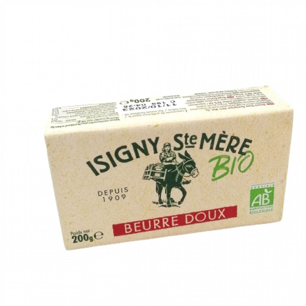 Beurre doux BIO IsignySteMère 200g