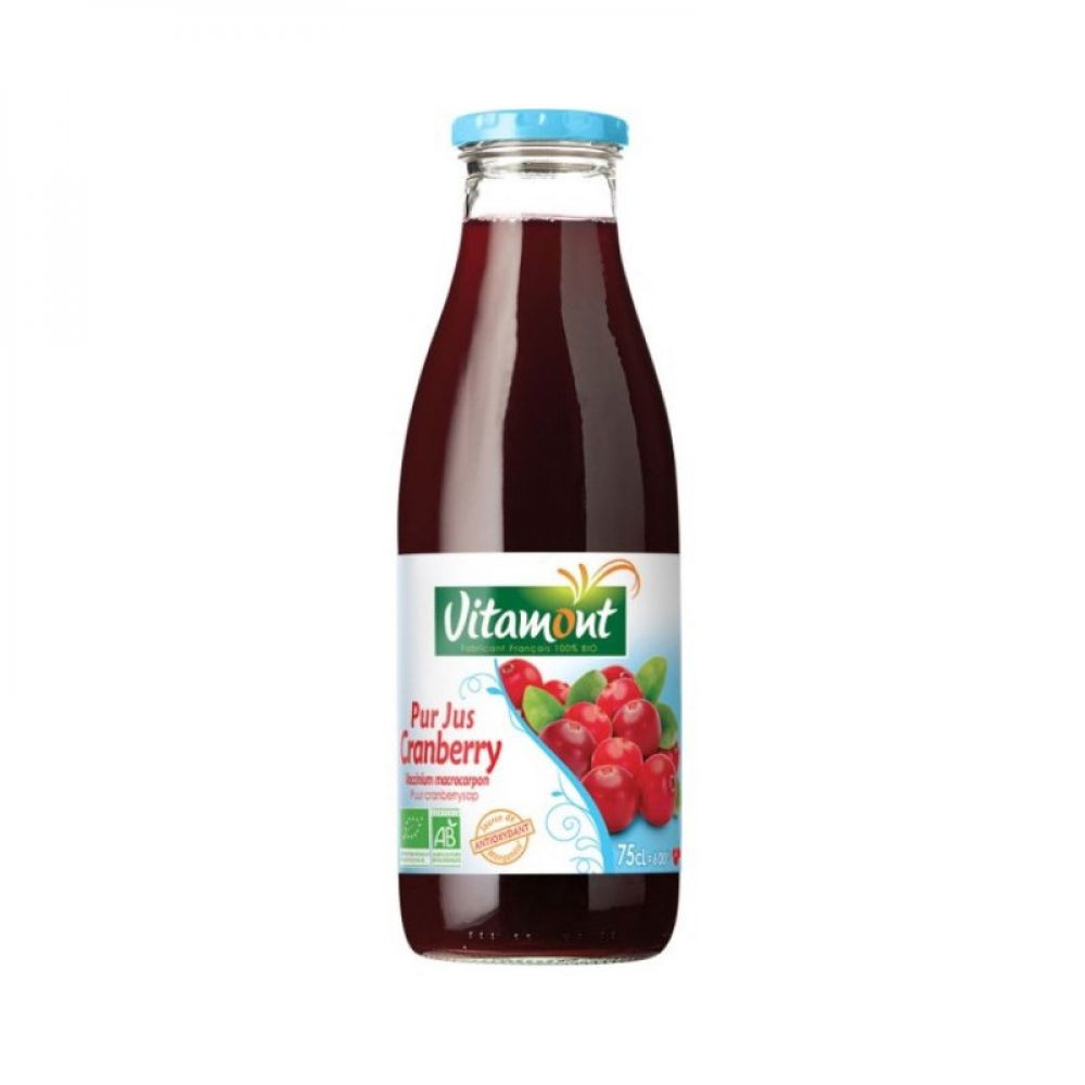 Jus de cranberry BIO* 75cl