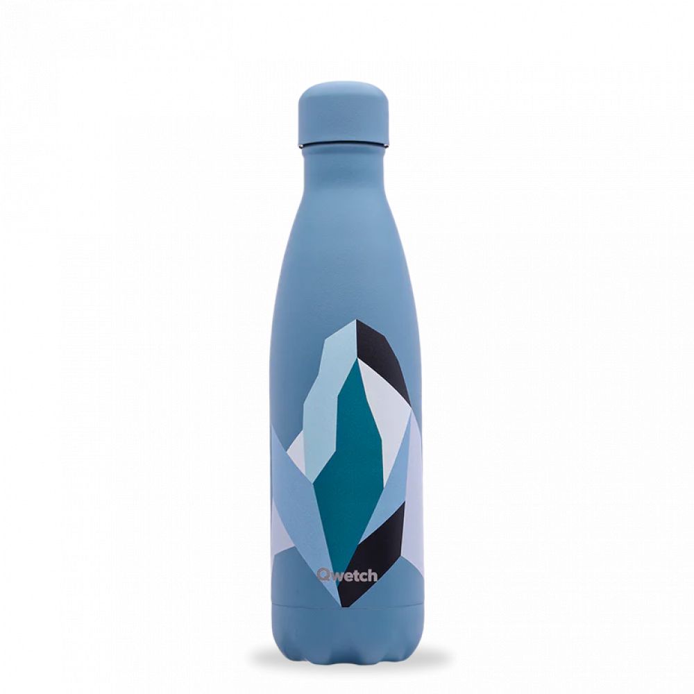 Gourde bouteille isotherme Altitude Bleu denim - 500ml