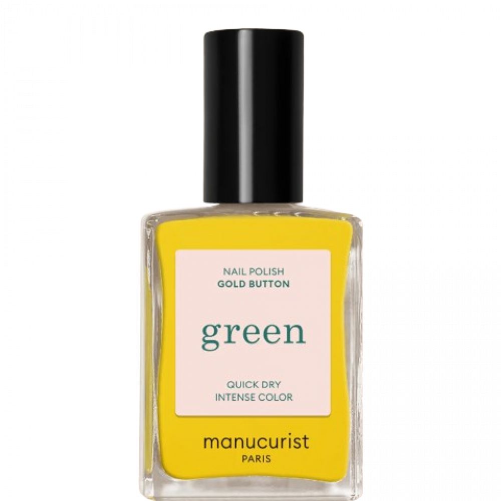 Vernis à ongles green 15ml jaune bouton d'or