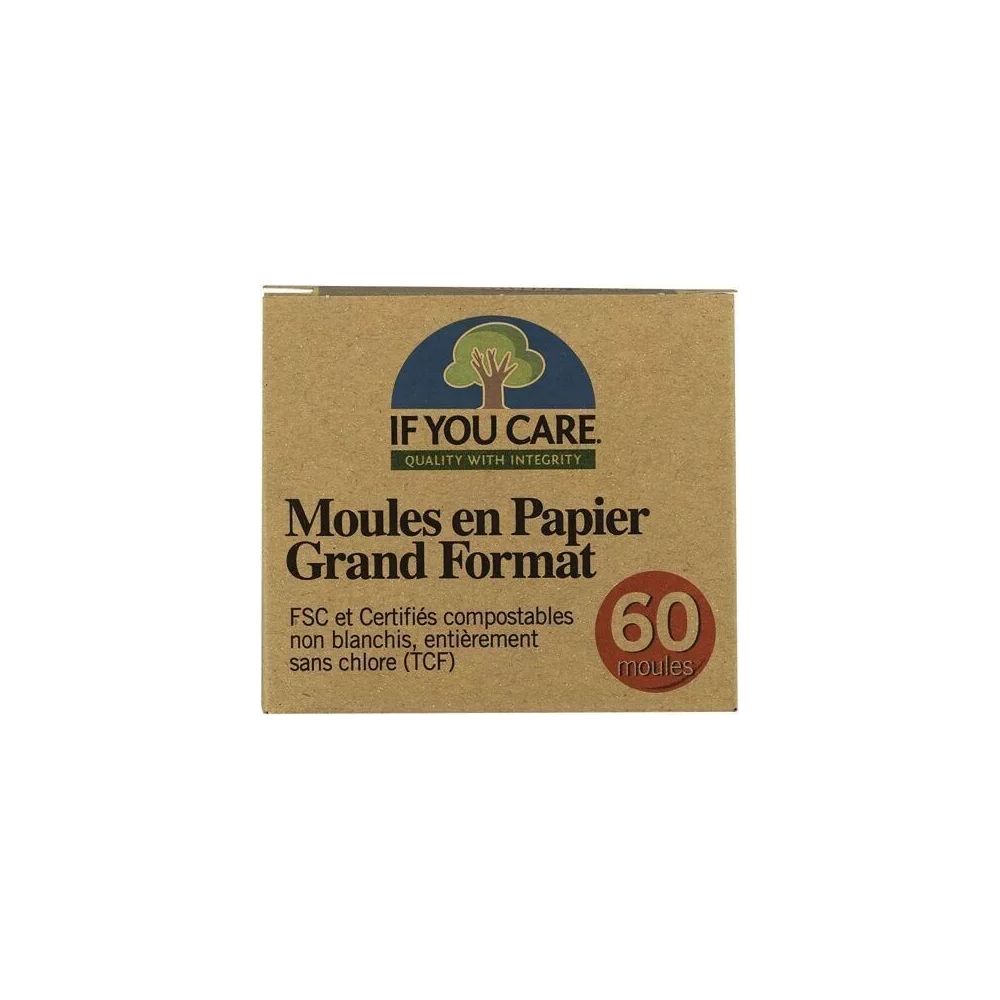 Moules en papier lot de 60