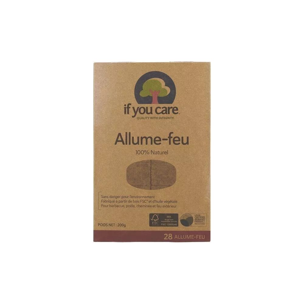 Allume-feux 100% naturels