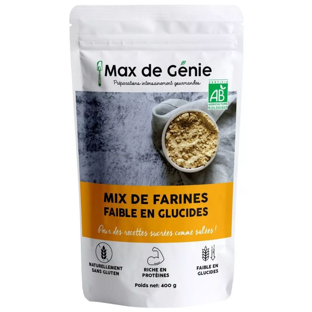 Farine sans gluten riche en protéines faible en glucides 400g