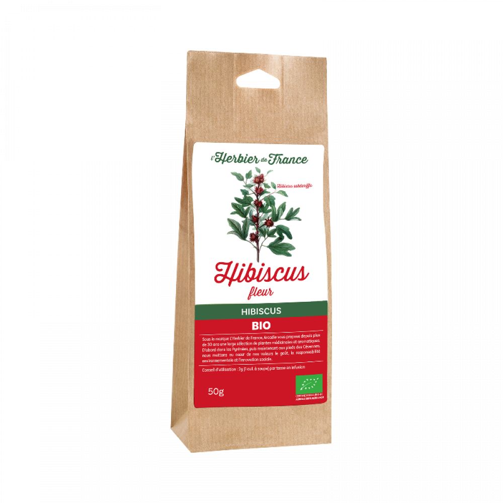 Plante Hibiscus fleur BIO* 50g