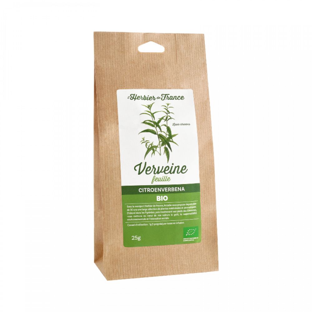 Plante verveine feuille BIO* 25g