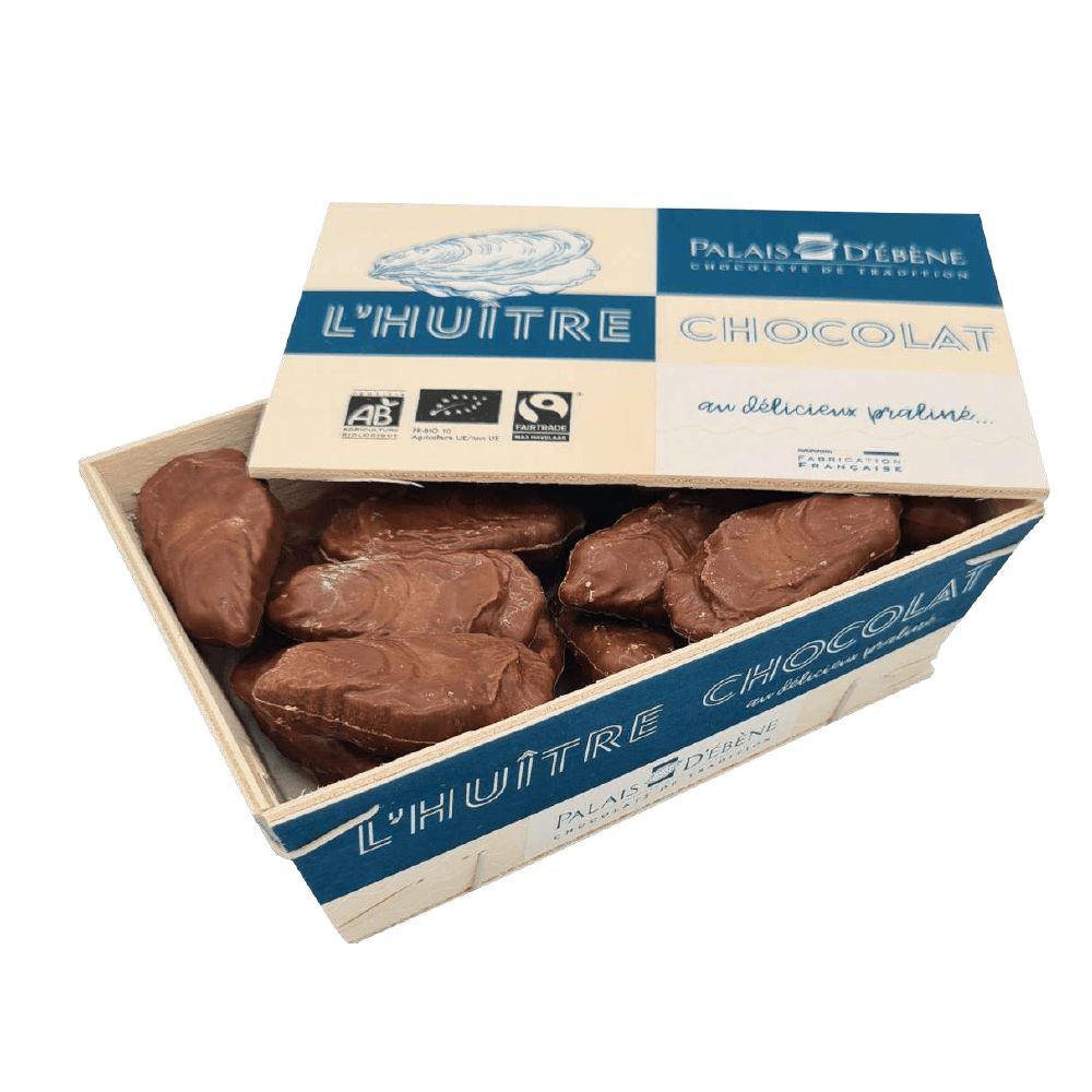 Huitres en chocolat BIO* bourriche 140g