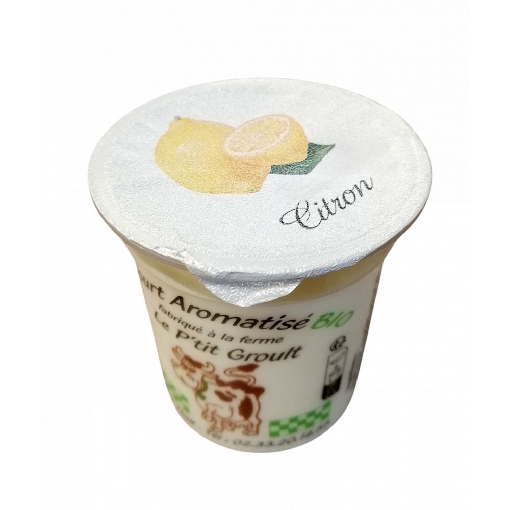 Yaourt Aromatisé Citron BIO