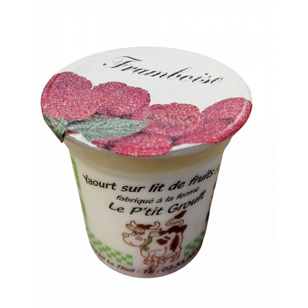 Yaourt Coulis framboise BIO