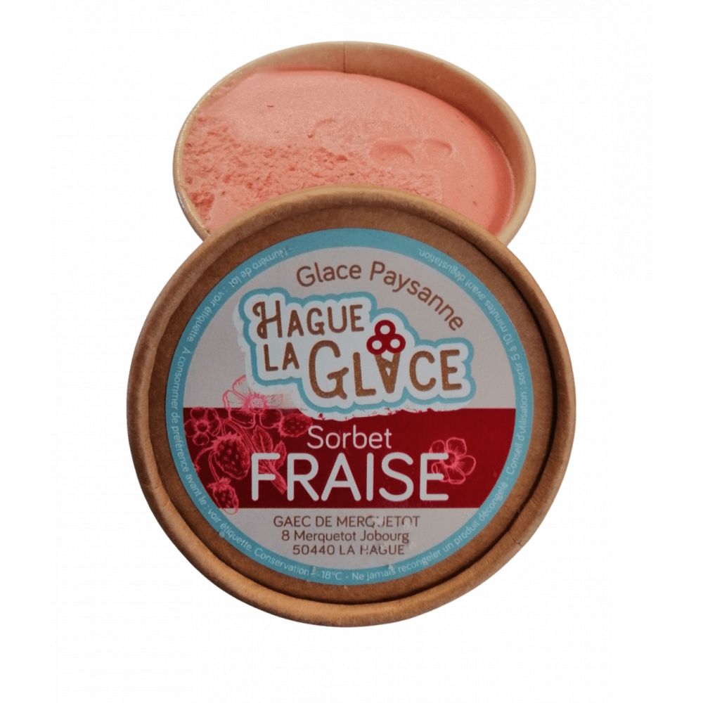 Glace fraise 120ml