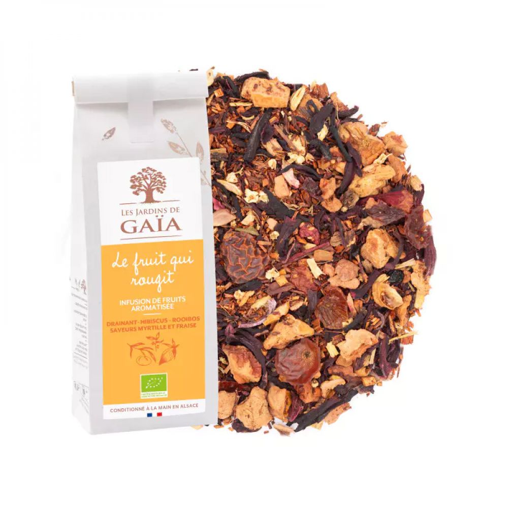 éphémère infusion Le fruit qui rougit BIO* 100g
