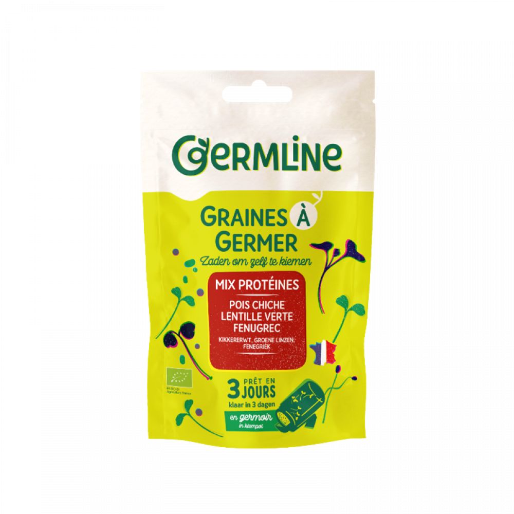 Graines à germer mix protéines BIO 200g
