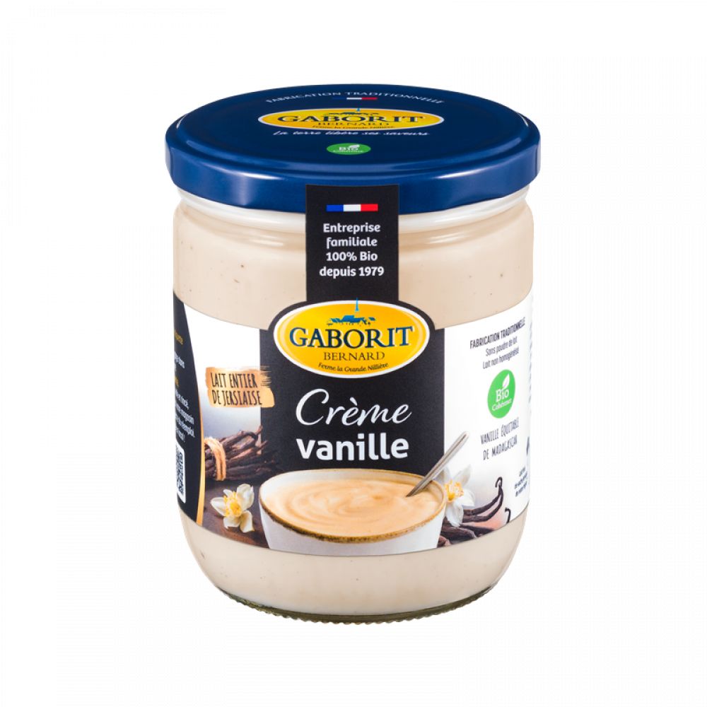 Crème dessert vanille 400g BIO